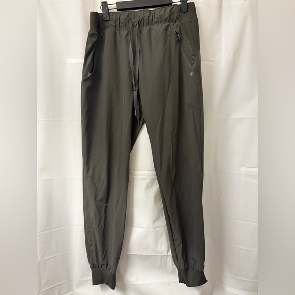 Apana Size L Olive Green Joggers - Picture 1 of 3